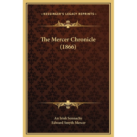 The Mercer Chronicle (1866) (Hardcover)