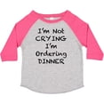 thumbnail image 3 of Inktastic I'm Not Crying, I'm Ordering Dinner Boys or Girls Toddler T-Shirt, 3 of 5
