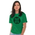thumbnail image 4 of Spirit Wolf Pack Swirl Symbol Animal Plus Size Crewneck Graphic Tee Shirt Brisco Brands 5X, 4 of 5