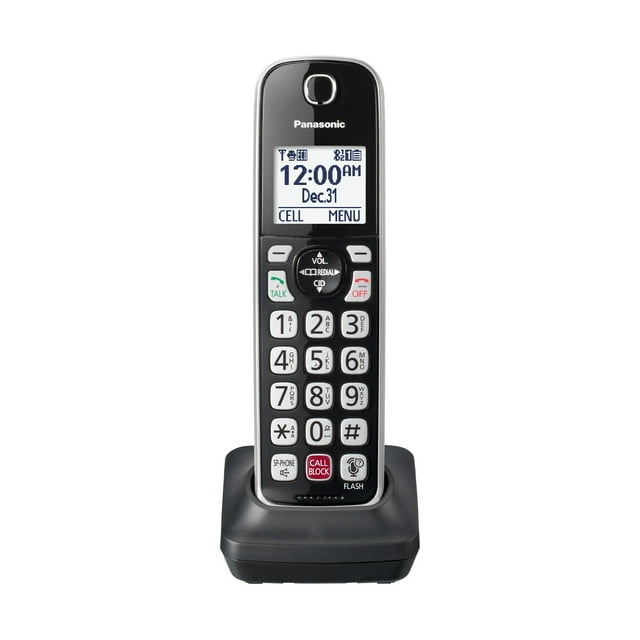 Accesorio para teléfono inalámbrico Panasonic KX-TGDA86S, negro