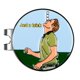 thumbnail image 1 of Marcador de pelotas de golf con clip para gorra de 25 mm, herramienta creativa para marcar pelotas de golf, accesorios de golf Estilo D, 1 of 9