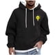 thumbnail image 2 of Dolkfu Sudadera con capucha para hombres, sudadera de manga larga estampada, camiseta deportiva con cordón para hombres XL, 2 of 5
