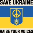 thumbnail image 3 of CafePress - Save Ukraine Raise Your Voices Light T Shirt - Men's Classic Graphic T-Shirt, 3 of 4