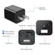 thumbnail image 5 of Cargador USB con Cámara Oculta HD 1080p HYmsart HY1023 Memoria de 128 GB Enchufe para Cargar Dispositivos y Graba en Alta Definición, 5 of 5