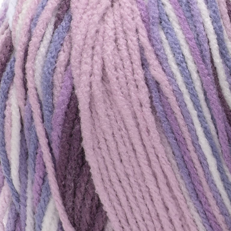 Red Heart® Super Saver® Color Block™ #4 Medium Acrylic Yarn, Iris
