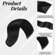 thumbnail image 4 of Extensiones de cabello Houlud Jet Black Real Human Hair 45 cm 120 g, 4 of 6