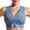 A-Blue244, variant on Womens Bralette Wide Straps Stretchy Ribbed Everyday Bras Wireless Bras Seamless Yoga Daily Bras