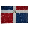 thumbnail image 1 of Serviette de Main Drapeau République Dominicaine Vieilli, 1 of 1