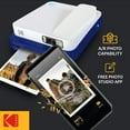 thumbnail image 2 of Kodak Smile Classic 16MP, Bluetooth, 3.5"x4.25" Digital Instant Camera - Blue, 2 of 9