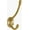 Lifetime Satin Brass, variant on Baldwin 00742150 Costume Hook, Satin Nickel