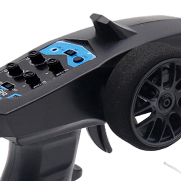 Mando A Distancia Y Receptor Para Coche Teledirigido – Controlador De Mano De 2.4 GHz Impermeable, Alta Sensibilidad Y Alcance De 200-300 M, Ideal Para RC Coches, Barcos Y Tanques