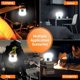 thumbnail image 4 of 1000w Solar Lantern Usb Rechargeable Outdoor Camping Tent Hiking Led Light Lam5t Ft, 4 of 5