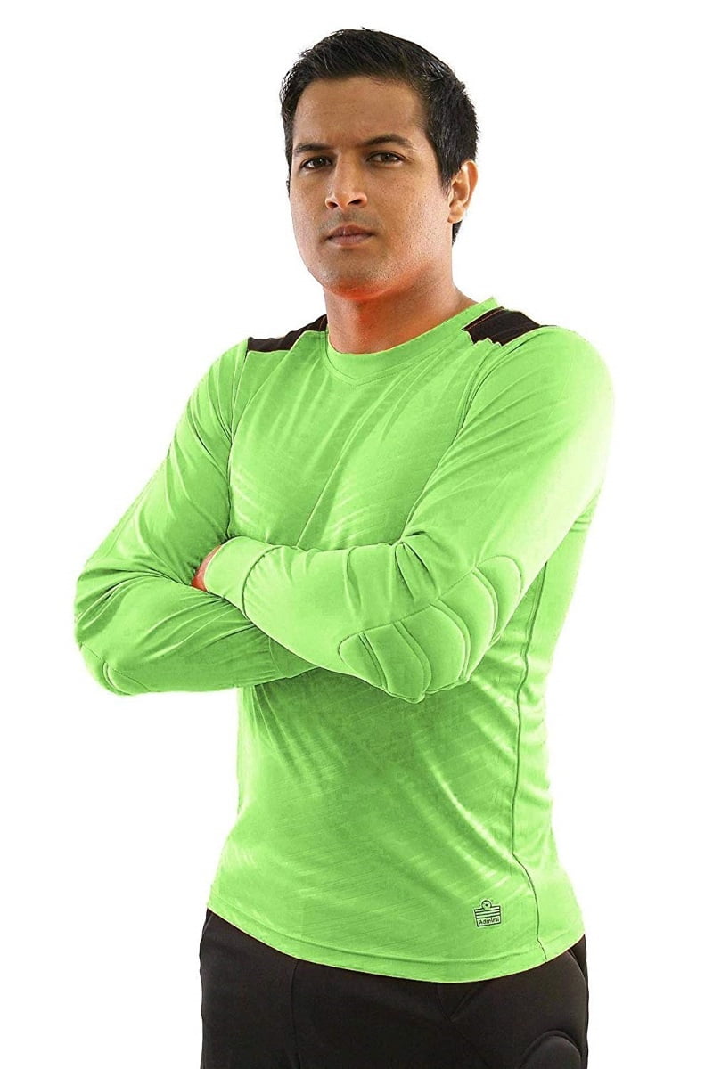 Admiral Sports SOLO Soccer Goalie ADULT Jersey Padded Elbows VaporDraw Fabric 