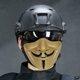 thumbnail image 2 of Accesorios de máscara de media cara V Halloween Half Marks Halloween Party Cosplay Props JShteea El nuevo, 2 of 9