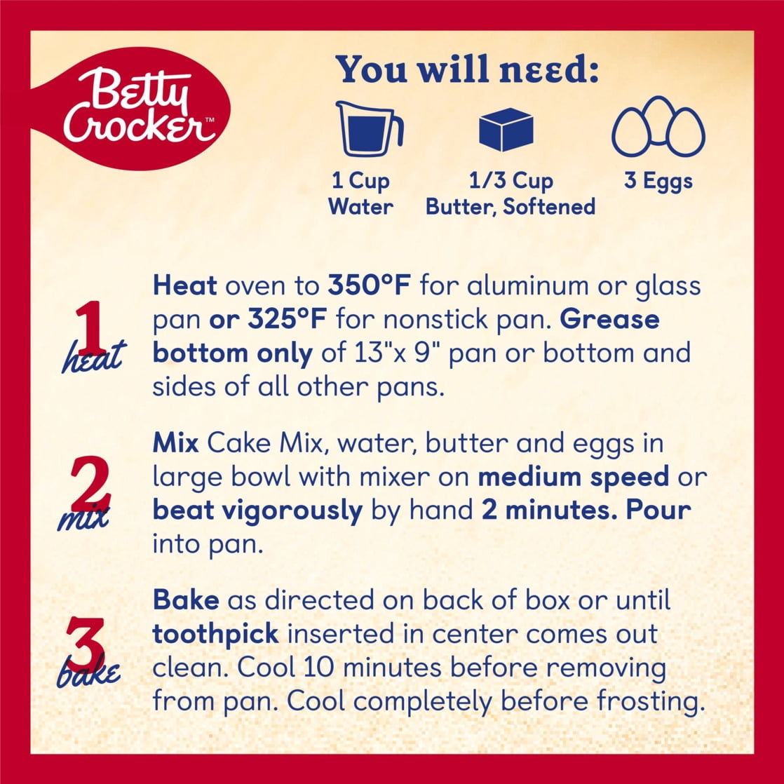 (12 pack) Betty Crocker Favorites Super Moist Butter Recipe Yellow Cake Mix, 13.25 oz