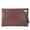 Brown, variant on Fashion Solid Color Ladies Clutch Leather Ladies Envelope Bag Dinner Bag Leather Pouch Evening Handbags Envelope Purse
