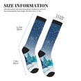 thumbnail image 4 of Pofeuu Christmas Trees Print Compression Socks for Women & Men Circulation - Best Support for Nurses,Running,Athletic,Sports, 4 of 7