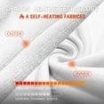 thumbnail image 5 of Women Thermal Tops Long Sleeve V Neck Lace Fleece Lined Warm Basic Fitted Tops Base Layer Thermal Underwear Tops, 5 of 6