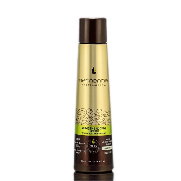 Macadamia Professional Ultra Rich Moisture Conditioner - 10 oz - Pack of 1 with Sleek Comb