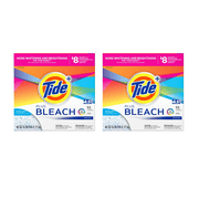 (2 pack) (2 pack) Tide Laundry Detergent Powder Plus Bleach, Original, 53 loads 95 ounces