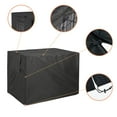 thumbnail image 4 of Housse de Cage pour Chien, Cage Imperméable Robuste Multi-Tailles pour Intimité, Noir-94*61*63.5CM, 4 of 9