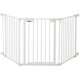 thumbnail image 1 of Yeshouse puerta plegable de metal para mascotas 192x73 cm, sin montaje, con puerta de paso y soporte de pared, barrera acordeón para perros, interior/exterior, 1 of 8