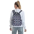 thumbnail image 5 of Yiaed Bamboo Panda Print Lightweight Backpack Travel Backpacks Hiking Daypack for Women Men, 5 of 5