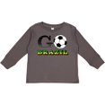 thumbnail image 3 of Inktastic Go, Brazil- Soccer, Football Boys or Girls Long Sleeve Toddler T-Shirt, 3 of 5