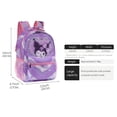 thumbnail image 2 of Set de mochilas Kuromi para niños, lonchera, 2 of 8