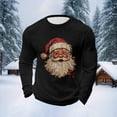 thumbnail image 4 of Lopecy-Sta Sweatshirts for Men Fitness Home Wear Christmas Sweatshirts Crew Neck Long Sleeve Top Xmas Pullover Top for Men, 4 of 4