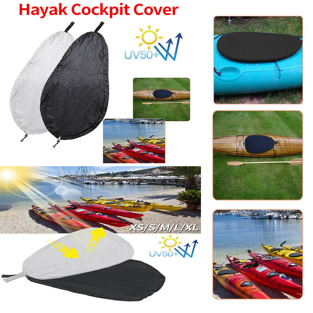 UCEDER Waterproof Oxford Cloth Blocking Kayak Cockpit Cover UV50 Seal Cockpit Maximum Protection for Your Ocean Cockpit