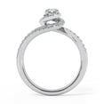 thumbnail image 4 of Meryn Jewel 1.37 Ct Oval Cut Lab Created Diamond Engagement Ring - 14K White Gold Plated Women's Ring - Perfect Prong Set Solitaire Bridal Ring - Proposal & Wedding Gift - Classic Diamond Jewelry, 4 of 8