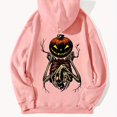 thumbnail image 1 of Sudadera Con Capucha Con Bolsillo De Canguro Con Estampado De Halloween, Sudadera Con Capucha De Manga Larga Informal Con Cordón, Ropa De Mujer, 1 of 4