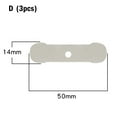 thumbnail image 1 of 3pcs Silent Oil Free Air Compressor Pump Head Valve Plates Belt Piston Machine, 1 of 2