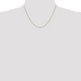 thumbnail image 2 of 14k Yellow Gold 18 Inch .6mm Octagonal Cubetto Omega Snake Chain Necklace Pendant Charm, 2 of 9
