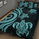 thumbnail image 3 of Tuvalu Juego de Cama Colcha - Tortuga Tentáculo Turquesa, 3 of 5