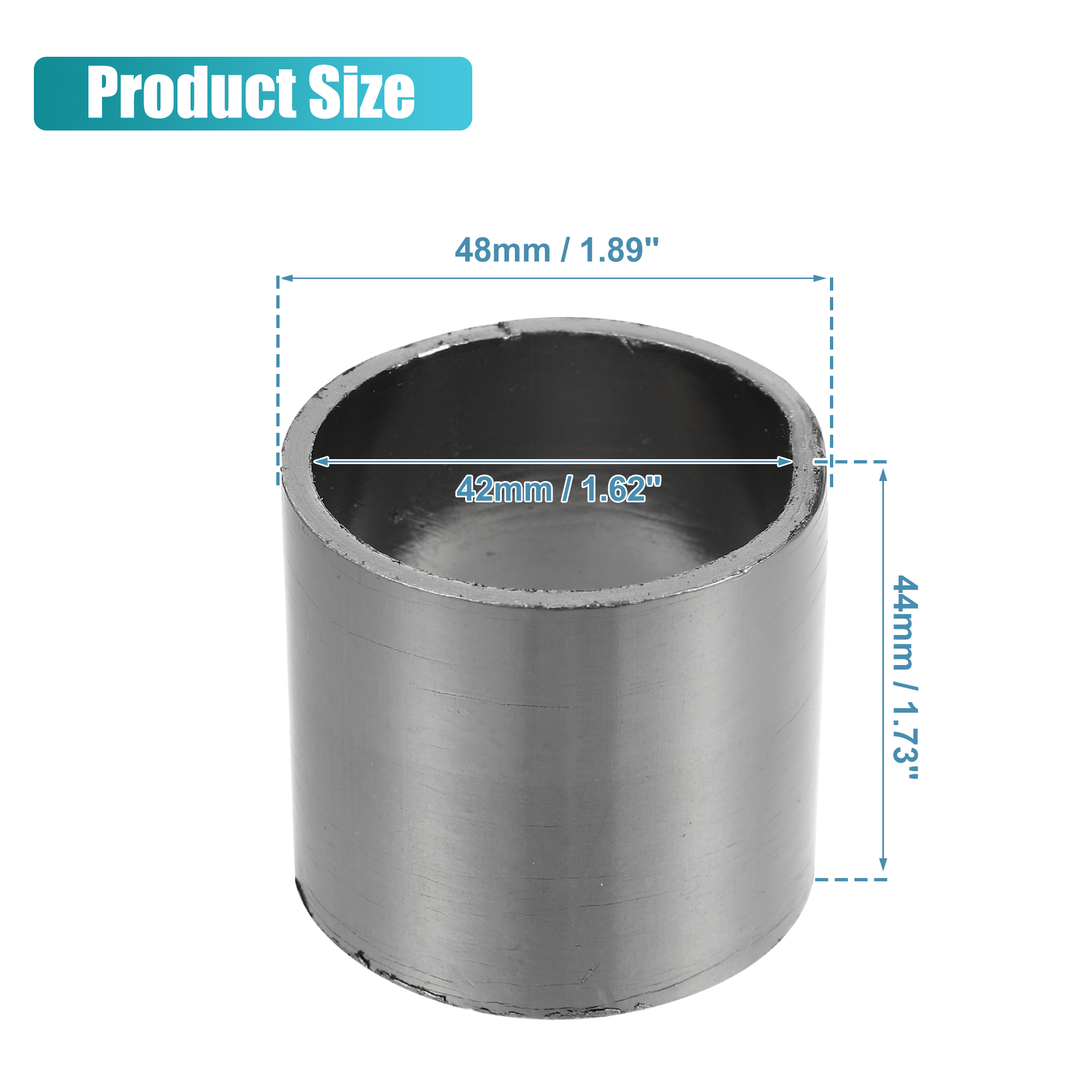 Lot De 10 Joints D'échappement Pour Moto - Diamètre Extérieur 48 Mm - Compatible Dirt, ATV, Scooter, Motocross, Vintage - Étanchéité Pot D'échappement