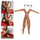 thumbnail image 3 of Traje de Cosplay Perfke Con Estampado Para Mujer Amarillo, 3 of 9