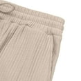 thumbnail image 3 of Ceisia Men Casual Sport Solid Color Pants Elastic Waist Drawstring Pocket Gift Trousers, 3 of 9