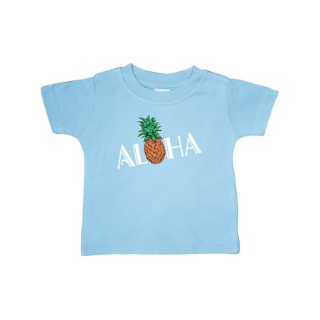 

Inktastic Aloha- with pineapple Gift Baby Boy or Baby Girl T-Shirt
