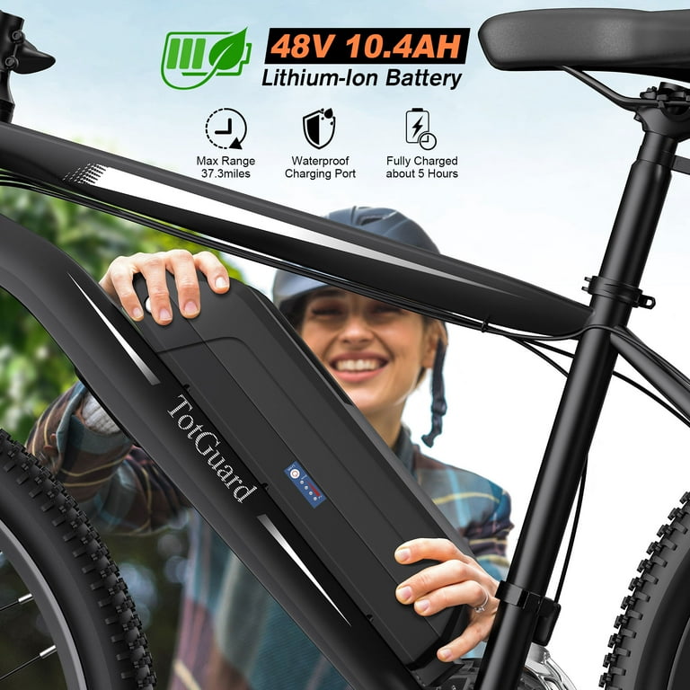Electric bike with battery in frame deals