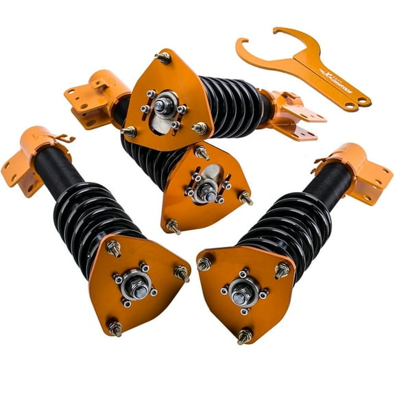 Maxpeedingrods Coilovers Kit for Subaru Impreza WRX GDA GDB Adj. Height Automotive Parts