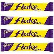 Cadbury Flake Bar | Total 4 Bars Of British Chocolate Candy - Cadbury Flake