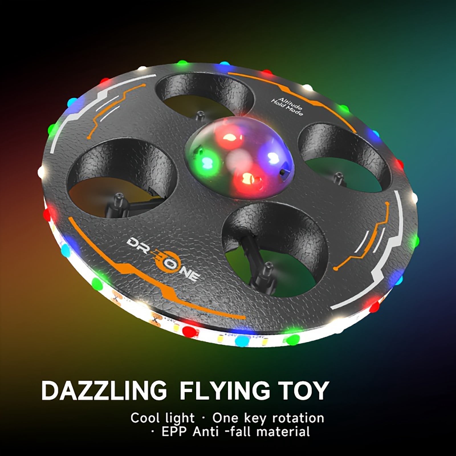 FANSHAYTTT UFO Induction Remote Control Flying Saucer Toy