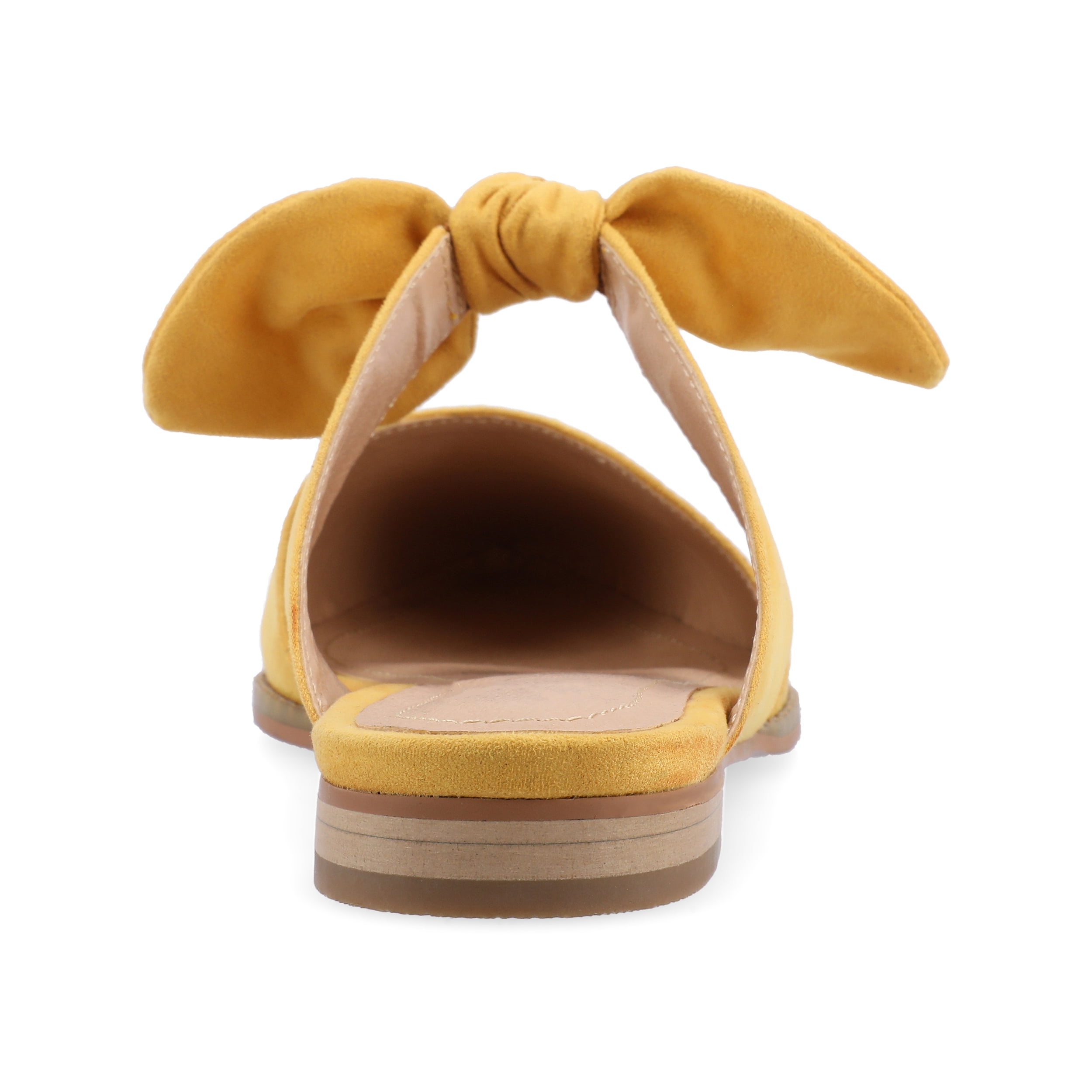 Journee Womens Telulah Slip On Pointed Toe Mules Flats