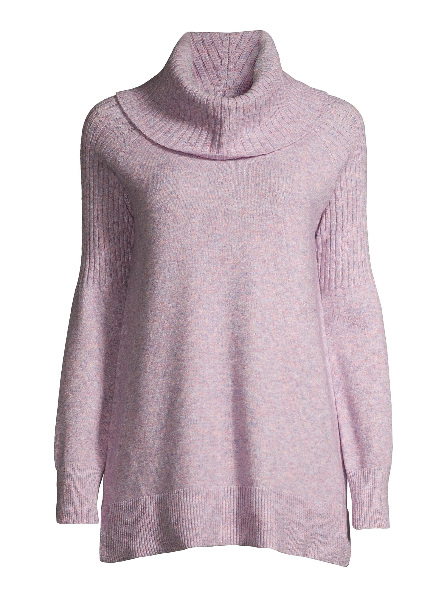 Cowl Neck Tunic Sweater - Walmart 