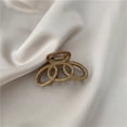 thumbnail image 4 of Korean Non-Slip Vintage Hair Claws Clips Sweet Hair Jaw Clip Ponytail Holder Cute Strong Hold Hair Jaw Clip, 4 of 9