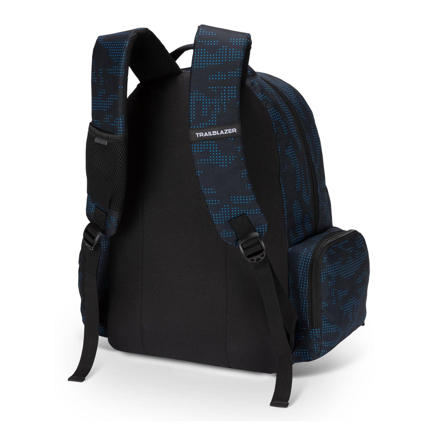 TRAILBLAZER 15.6IN LAPTOP PATTERN BACKPACK BLUE