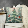 thumbnail image 2 of SHANXI Throw Pillow Cover Christmas s Pillowcases Decorative Cushion Covers Rustic Forest Pillow Protector for Home Sofa 12x12in, 2 of 5