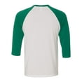 thumbnail image 3 of BELLA + CANVAS Unisex Three-Quarter Sleeve Baseball Tee, 3 of 5